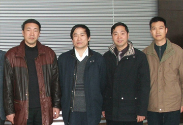 中國工程院院士、時任南京工業大學副校長徐南平訪問中圣