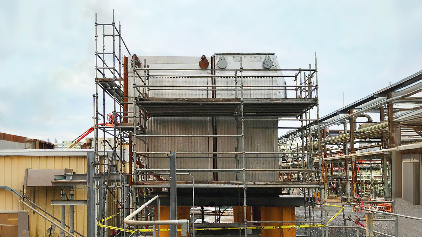 美國埃克森-美孚公司巴吞魯日煉鋼油廠組合式空氣預熱器