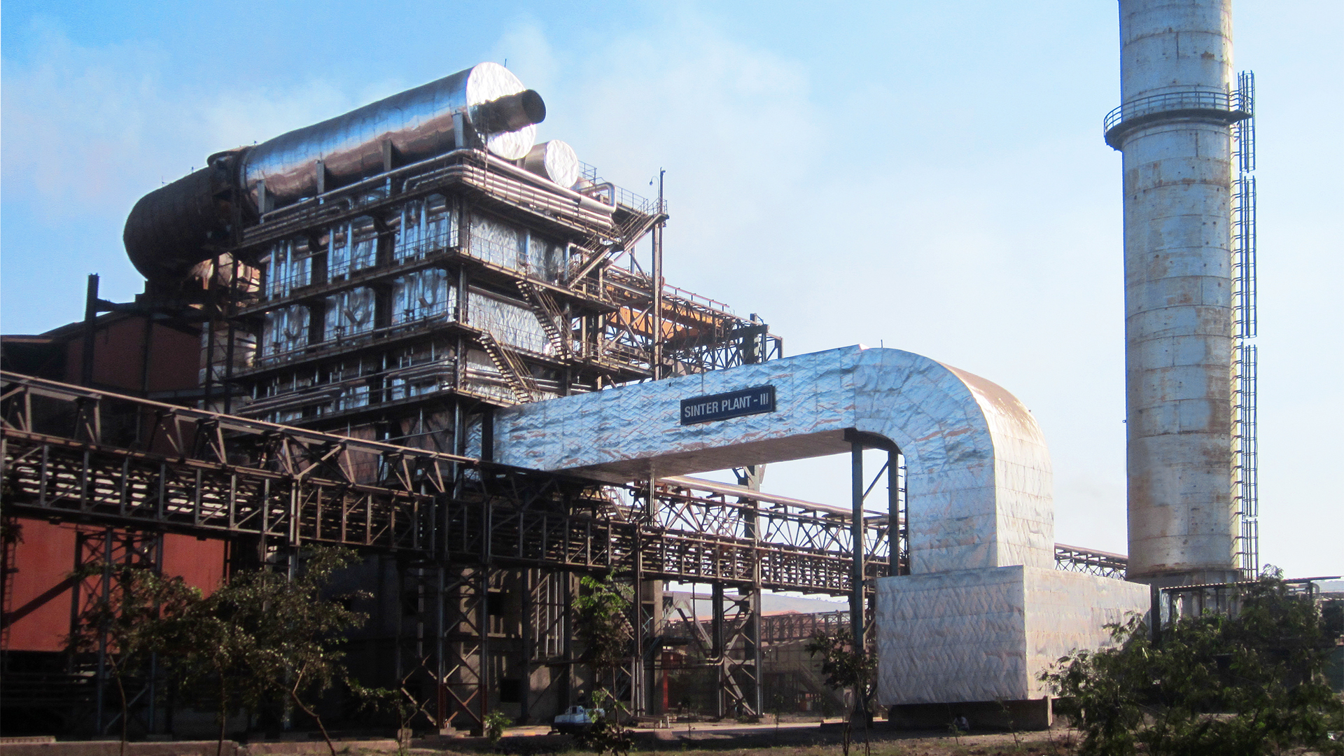 印度JSW鋼鐵公司 500㎡燒結環冷機余熱鍋爐